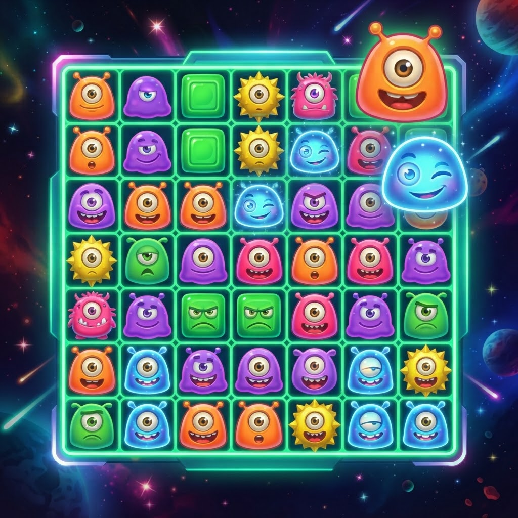 Reactoonz slot game
